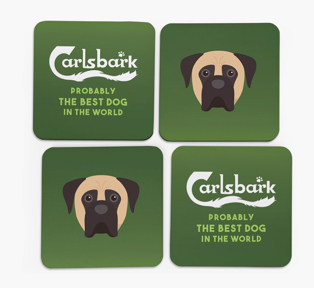 Carlsbark: Personalised {breedFullName} Coasters