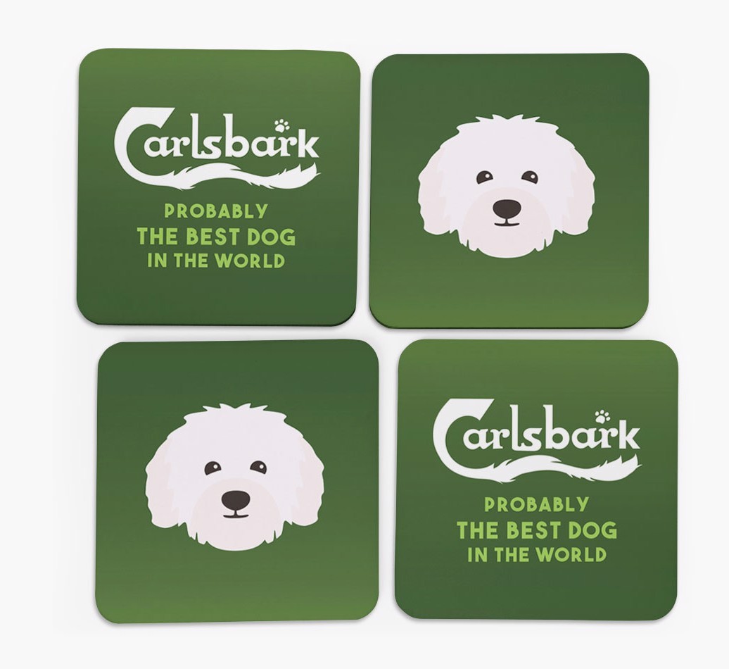 Carlsbark: Personalised {breedFullName} Coasters