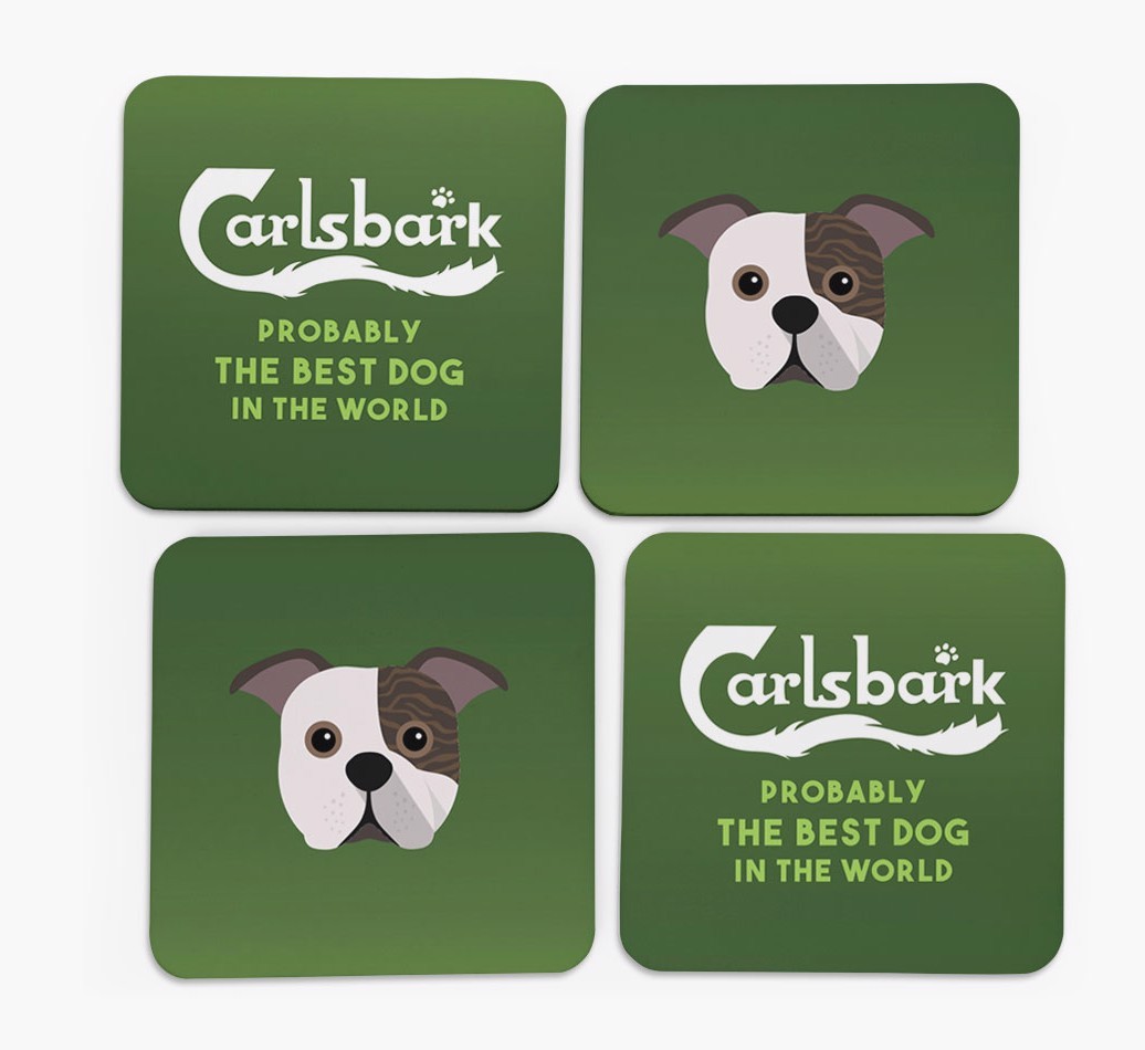Carlsbark: Personalised {breedFullName} Coasters