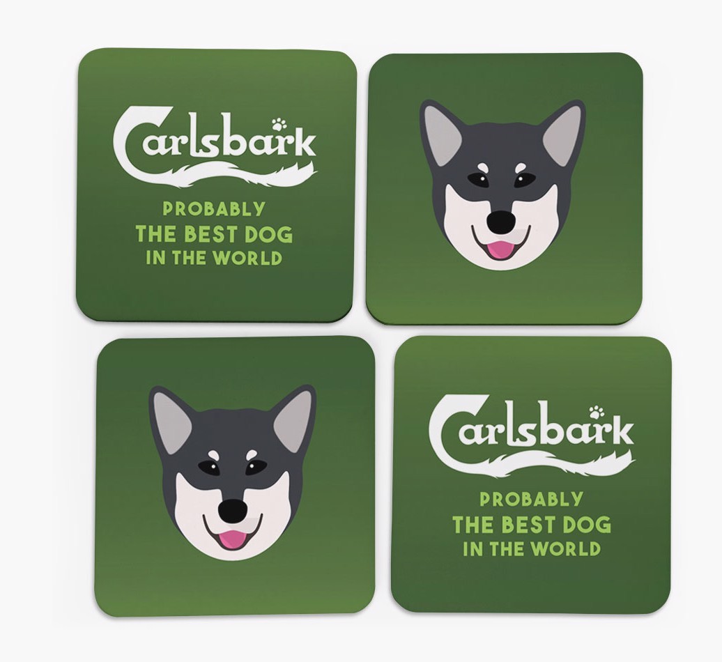 Carlsbark: Personalised {breedFullName} Coasters