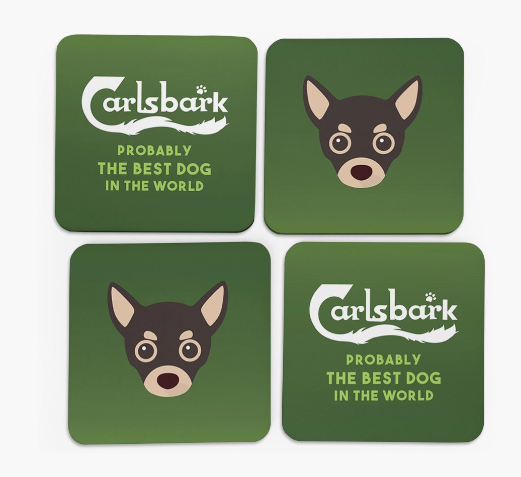 Carlsbark: Personalised {breedFullName} Coasters