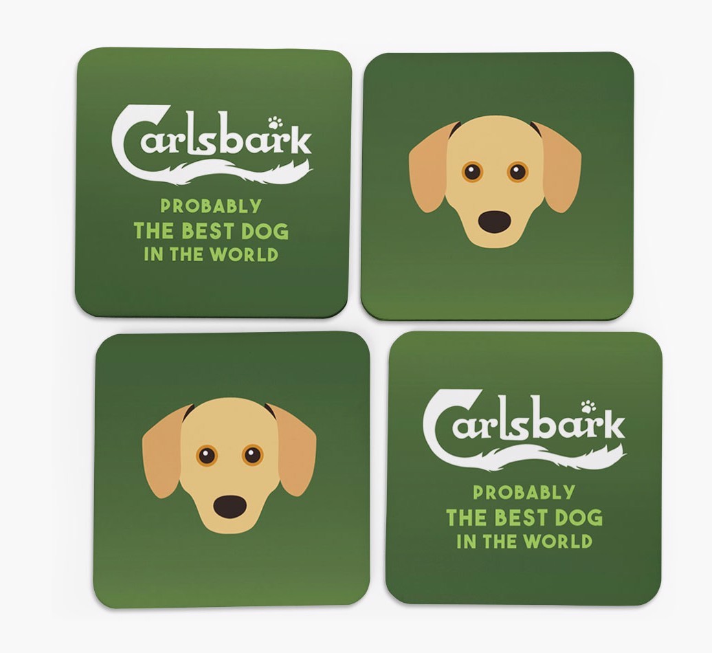 Carlsbark: Personalised {breedFullName} Coasters