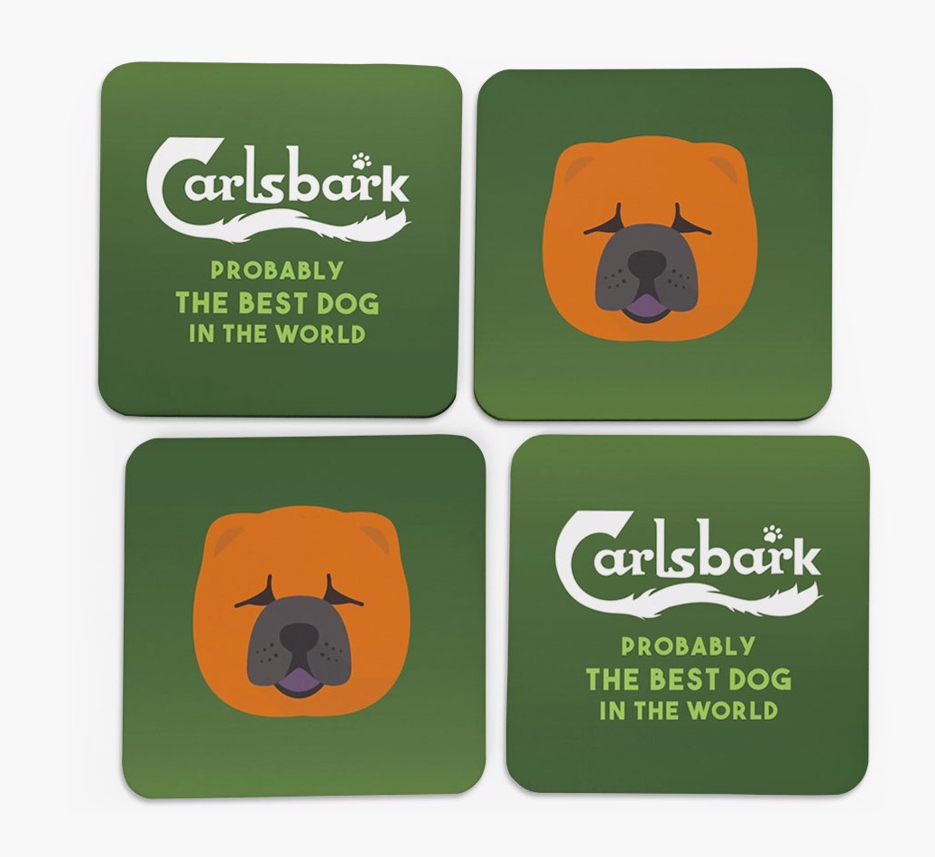 Carlsbark: Personalised {breedFullName} Coasters