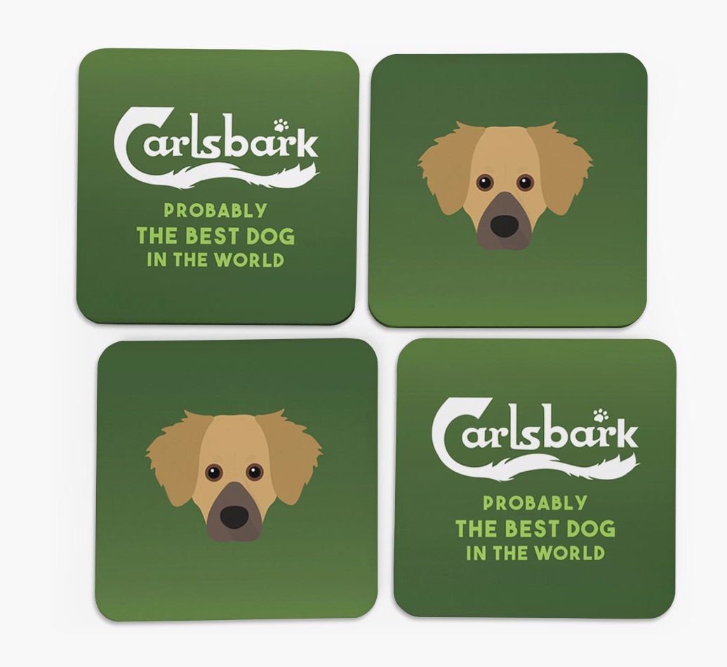 Carlsbark: Personalised {breedFullName} Coasters