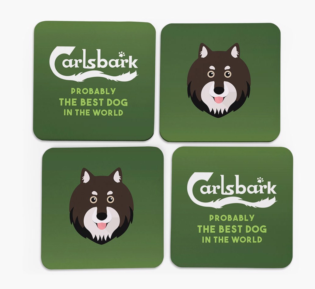 Carlsbark: Personalised {breedFullName} Coasters