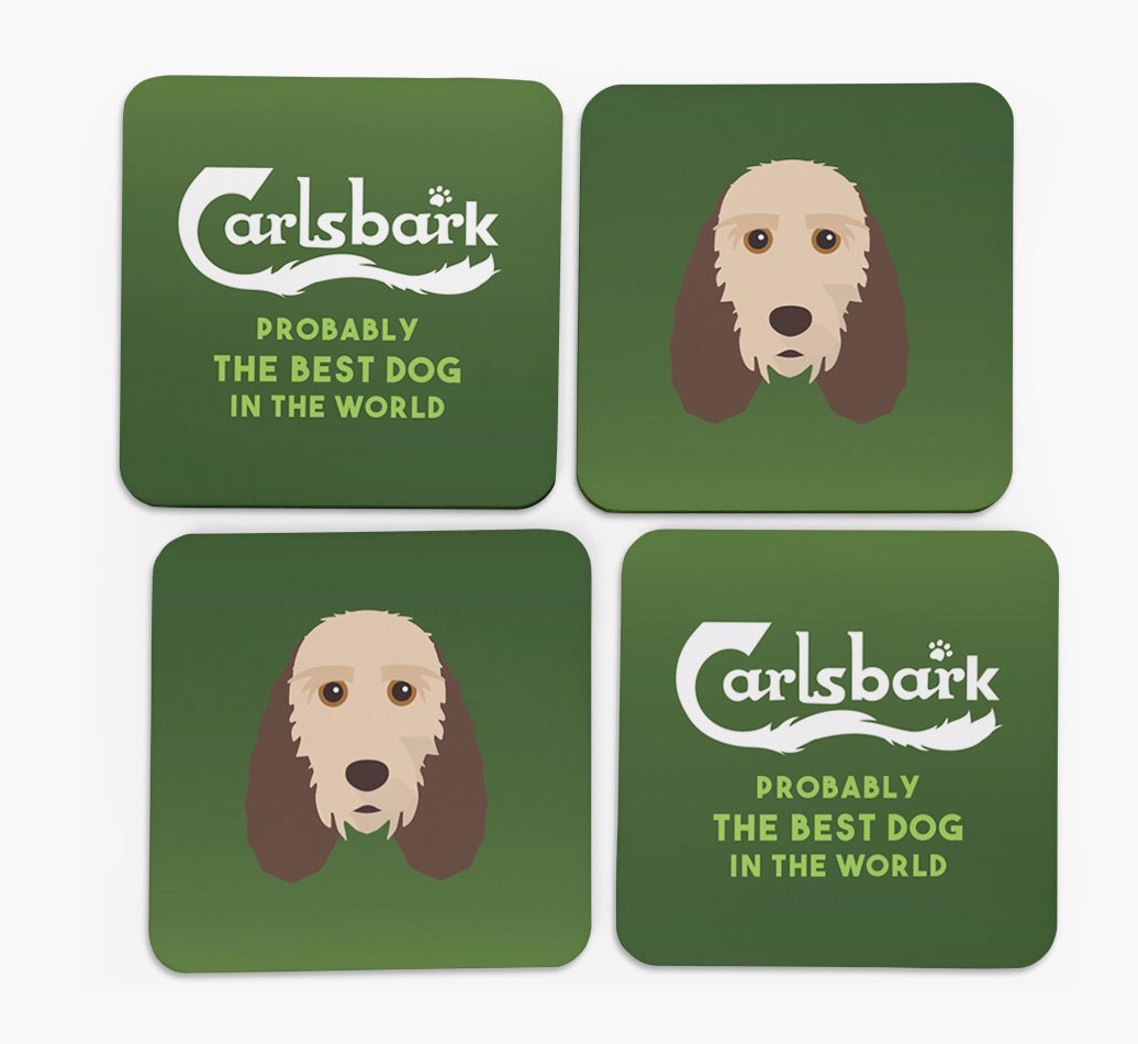 Carlsbark: Personalised {breedFullName} Coasters