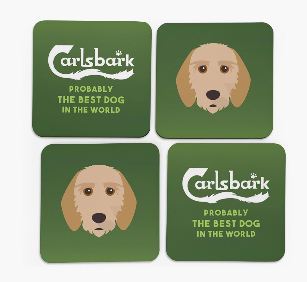 Carlsbark: Personalised {breedFullName} Coasters