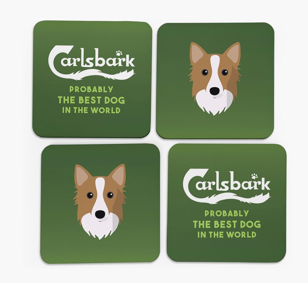 Carlsbark: Personalised {breedFullName} Coasters