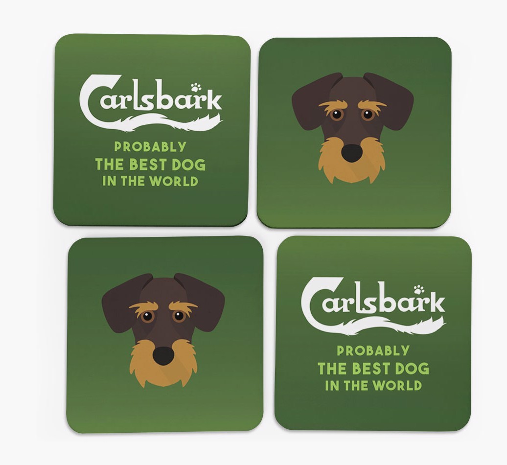 Carlsbark: Personalised {breedFullName} Coasters