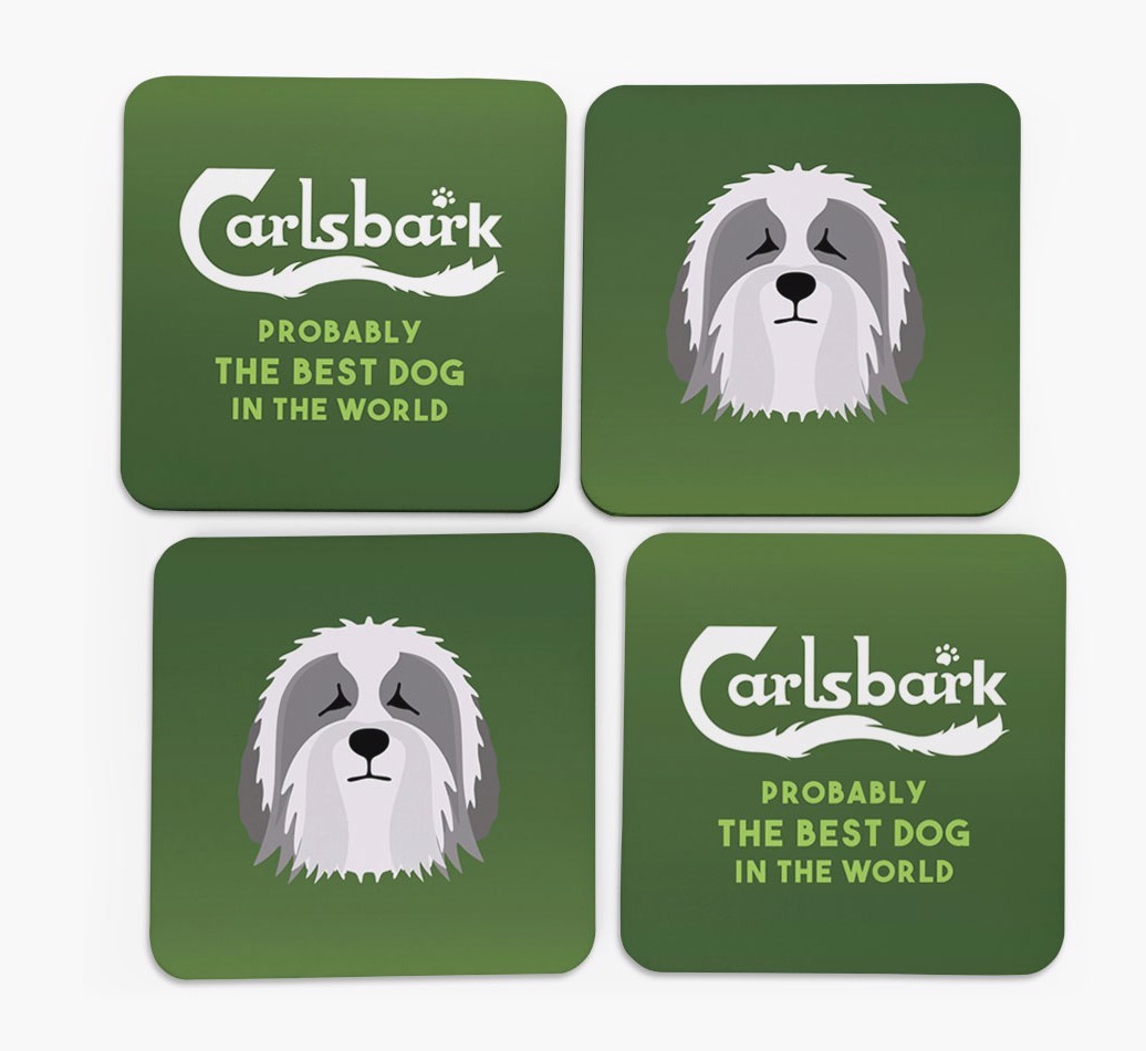 Carlsbark: Personalised {breedFullName} Coasters