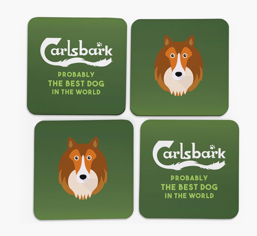 Carlsbark: Personalised {breedFullName} Coasters