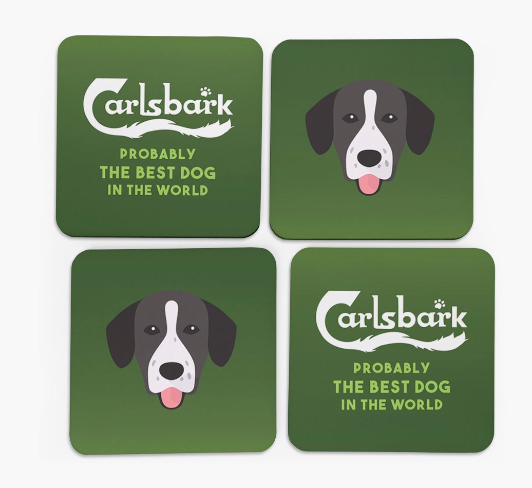 Carlsbark: Personalised {breedFullName} Coasters