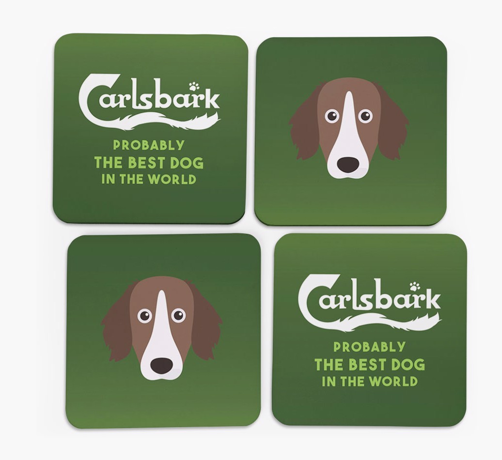 Carlsbark: Personalised {breedFullName} Coasters