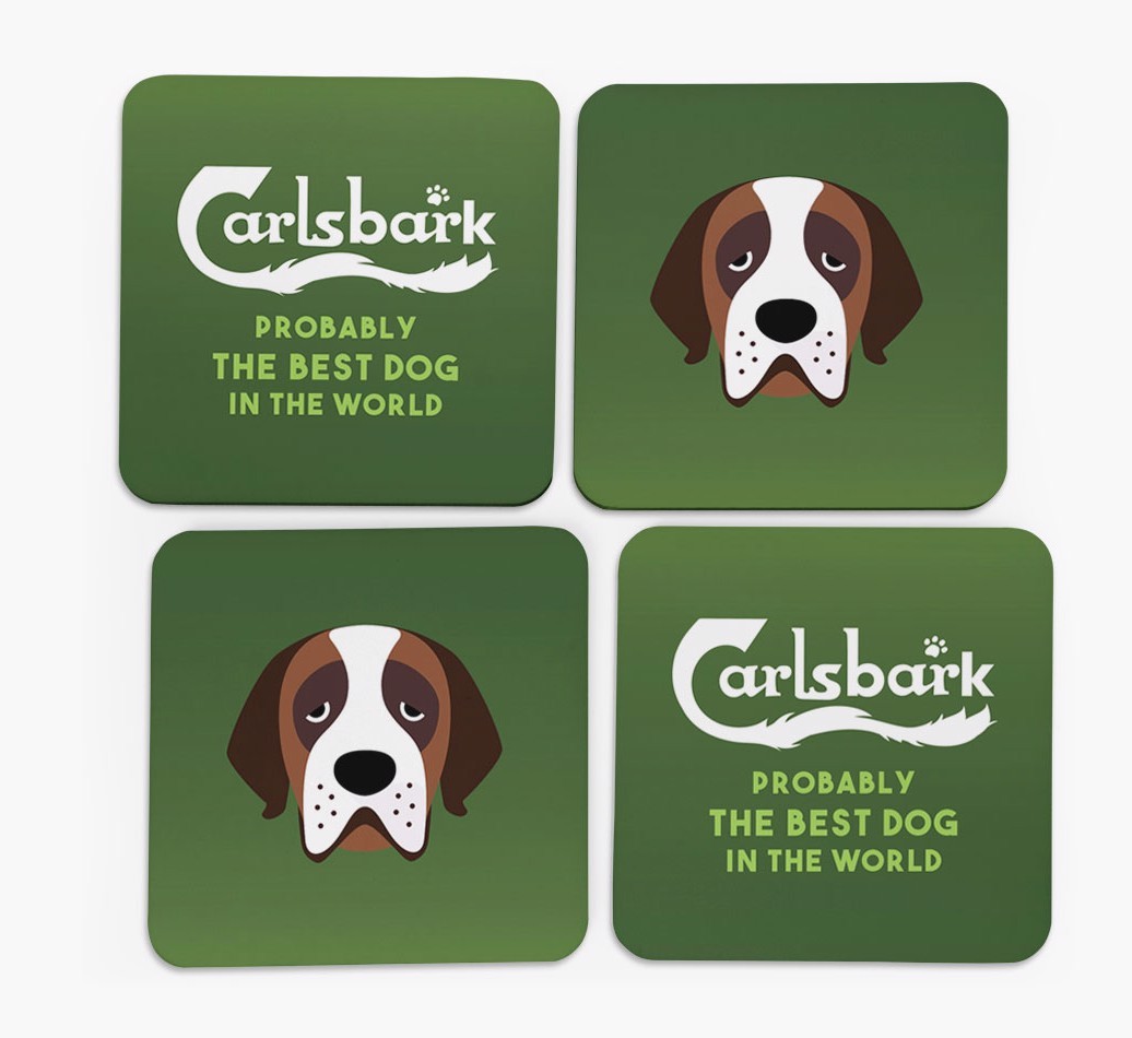Carlsbark: Personalised {breedFullName} Coasters