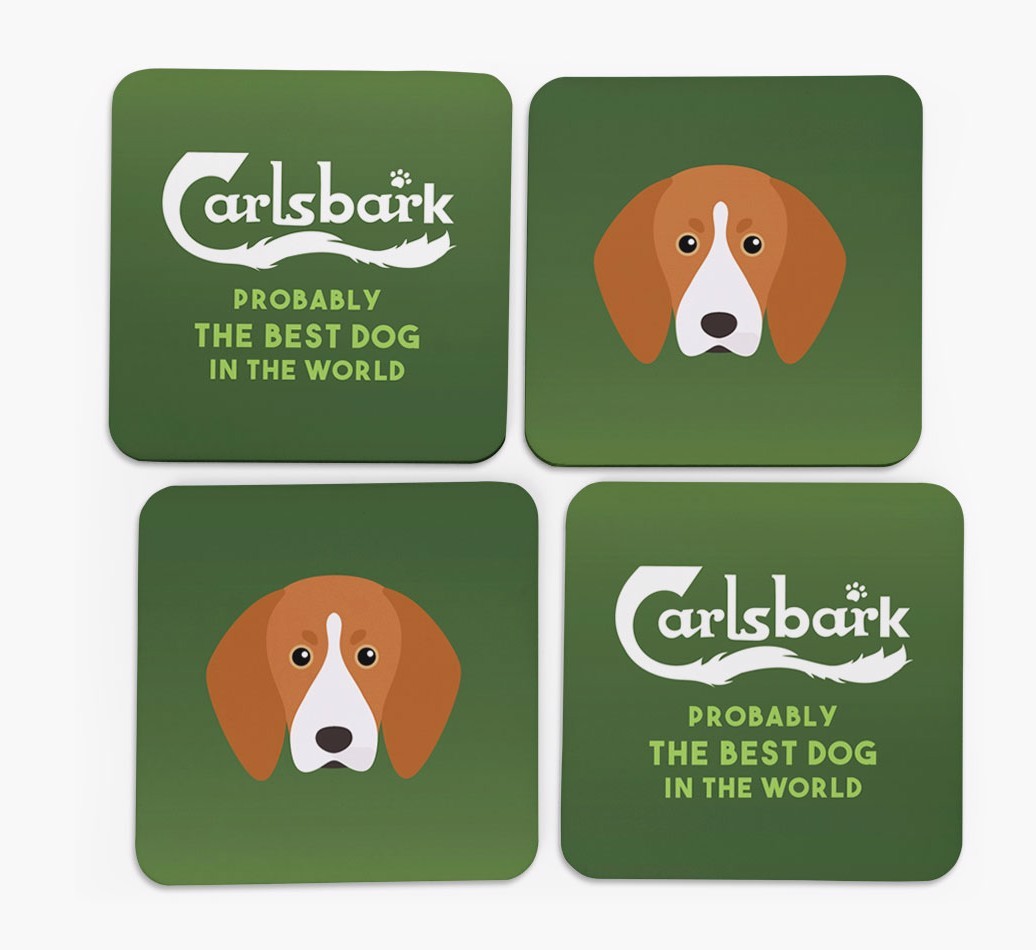 Carlsbark: Personalised {breedFullName} Coasters