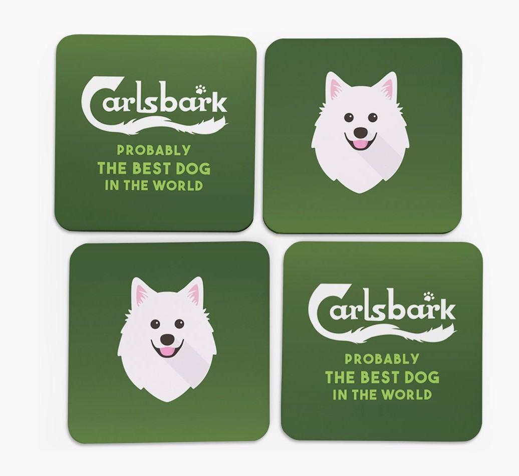 Carlsbark: Personalized {breedFullName} Coasters