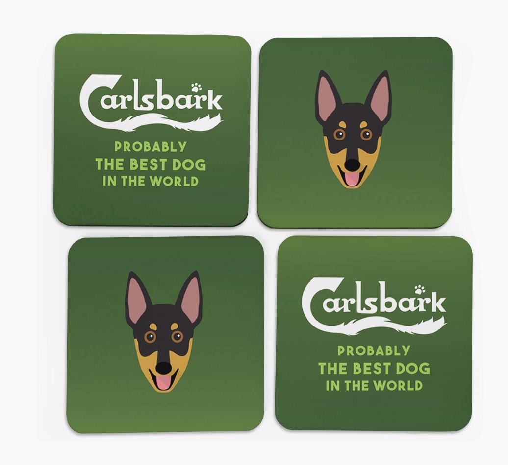 Carlsbark: Personalized {breedFullName} Coasters