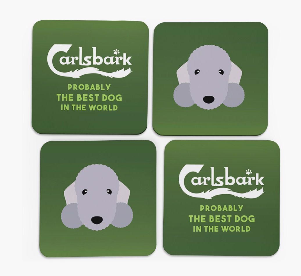 Carlsbark: Personalized {breedFullName} Coasters