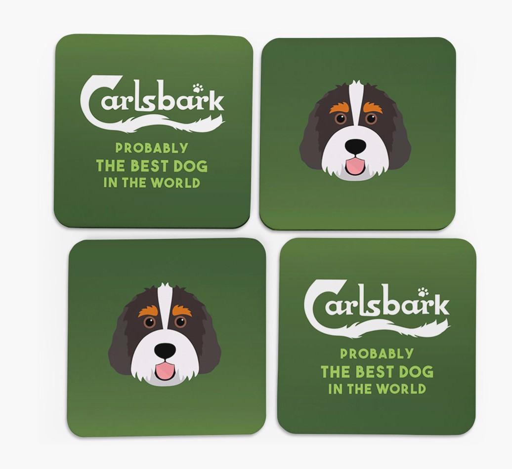 Carlsbark: Personalized {breedFullName} Coasters