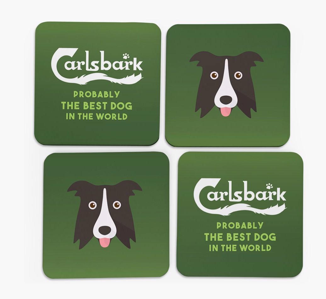 Carlsbark: Personalized {breedFullName} Coasters