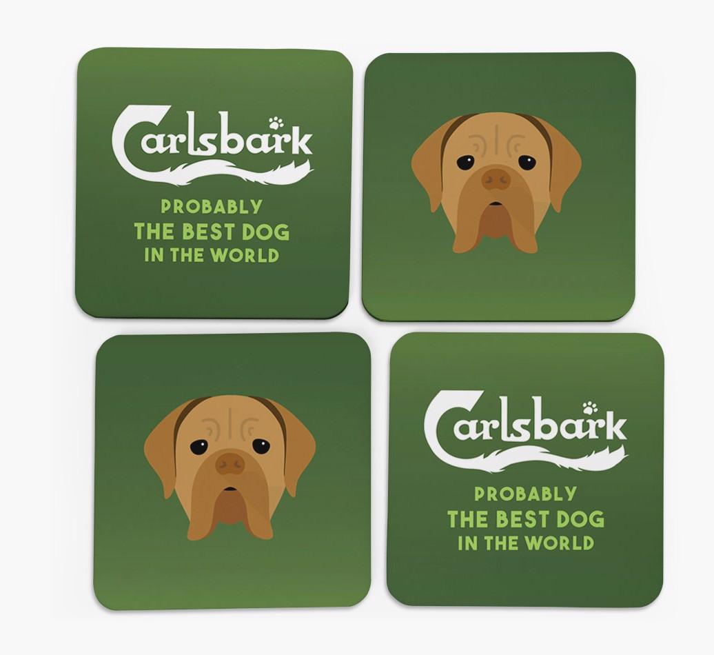Carlsbark: Personalized {breedFullName} Coasters