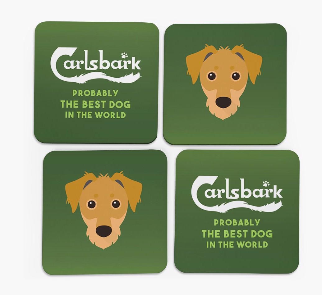 Carlsbark: Personalized {breedFullName} Coasters