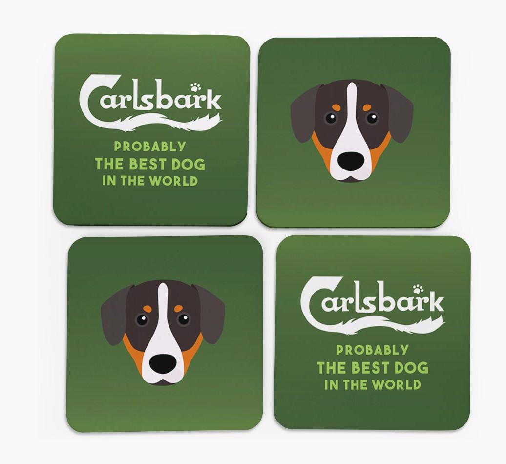 Carlsbark: Personalized {breedFullName} Coasters