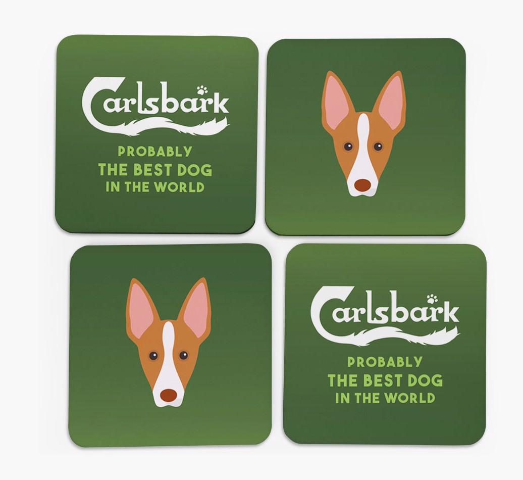 Carlsbark: Personalized {breedFullName} Coasters