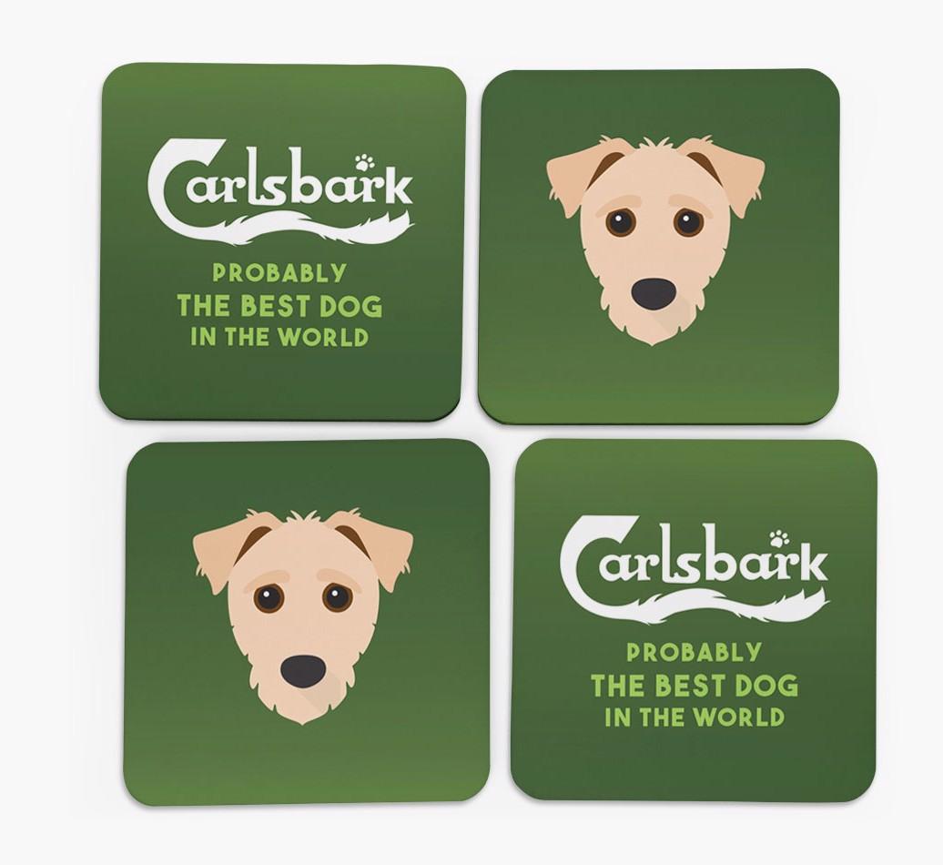 Carlsbark: Personalized {breedFullName} Coasters