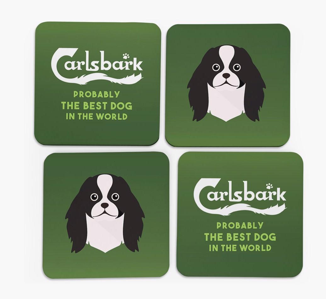 Carlsbark: Personalized {breedFullName} Coasters