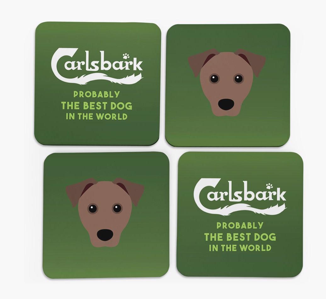 Carlsbark: Personalized {breedFullName} Coasters