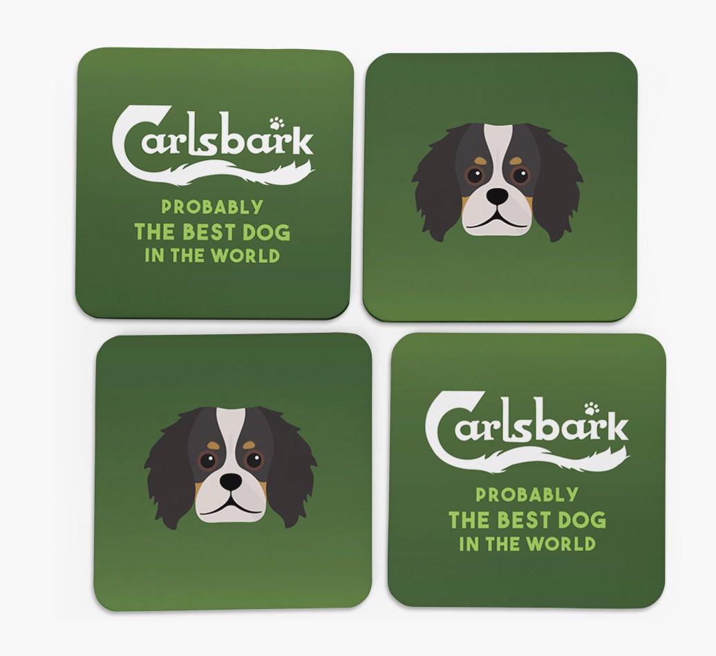 Carlsbark: Personalized {breedFullName} Coasters