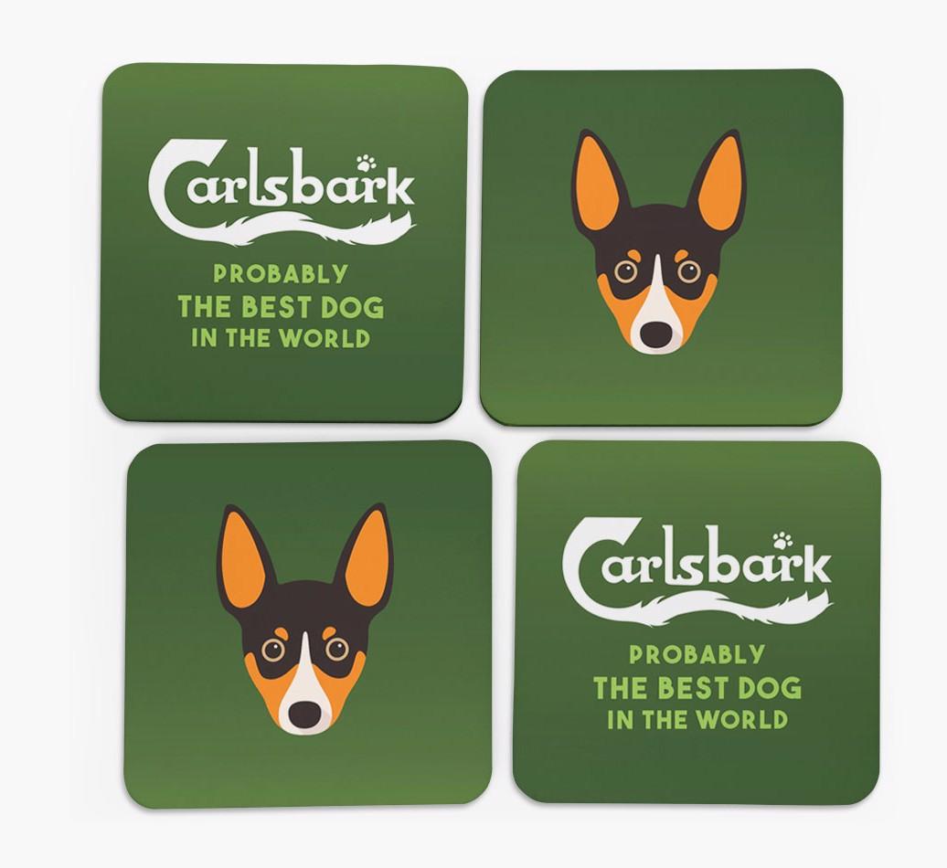 Carlsbark: Personalized {breedFullName} Coasters