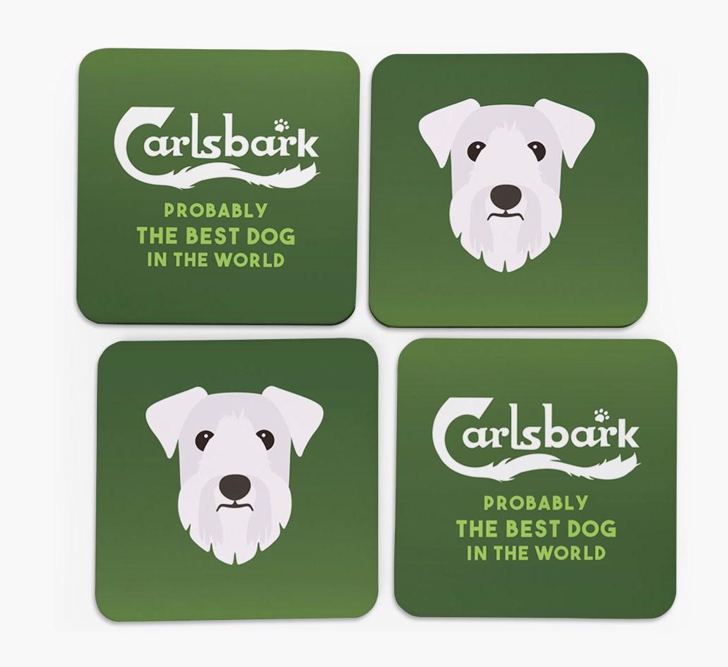Carlsbark: Personalized {breedFullName} Coasters
