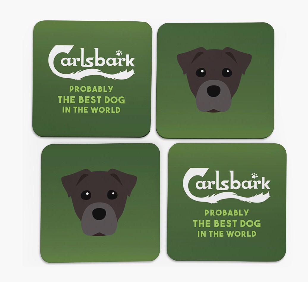 Carlsbark: Personalized {breedFullName} Coasters