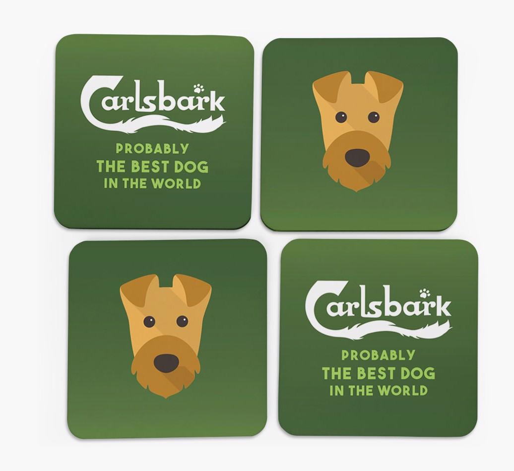 Carlsbark: Personalized {breedFullName} Coasters