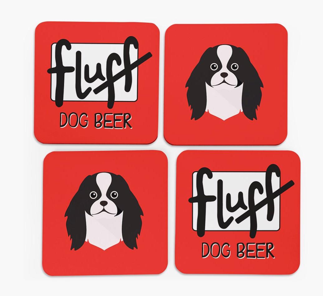 Fluff: Personalized {breedFullName} Coasters