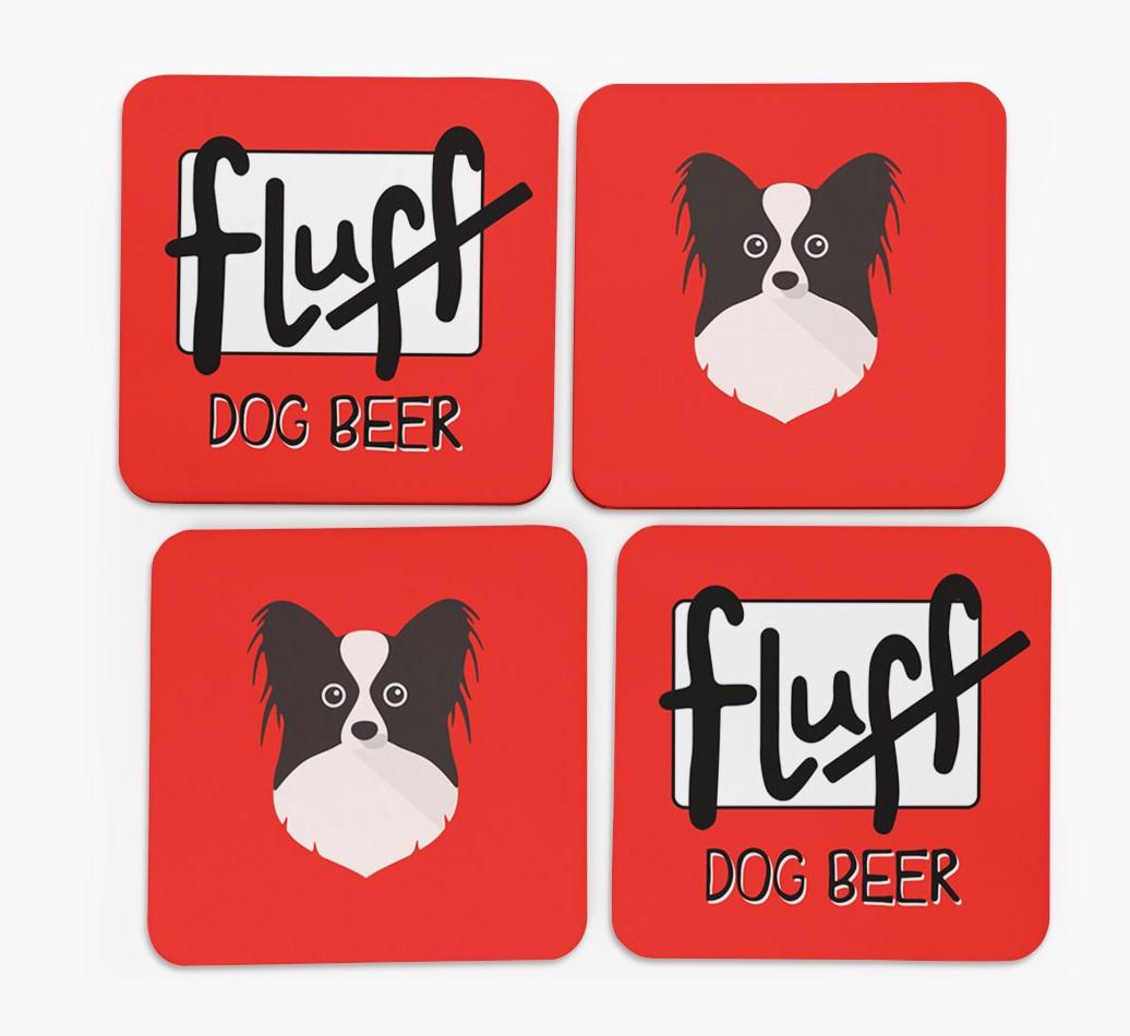 Fluff: Personalized {breedFullName} Coasters