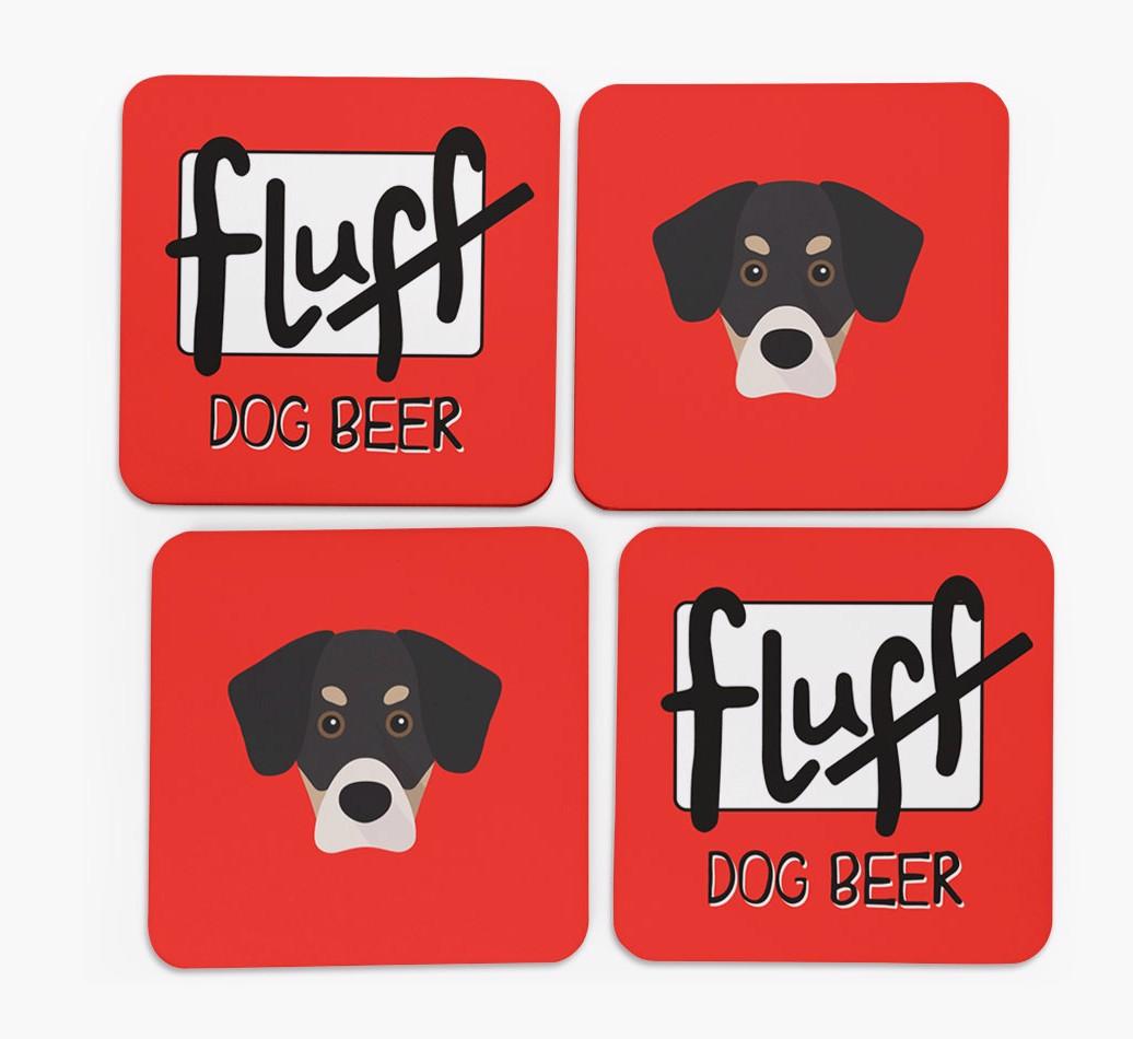 Fluff: Personalized {breedFullName} Coasters