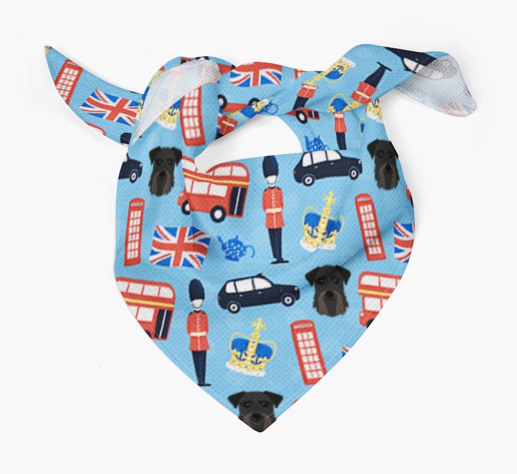 London Print: Personalised {breedFullName} Bandana