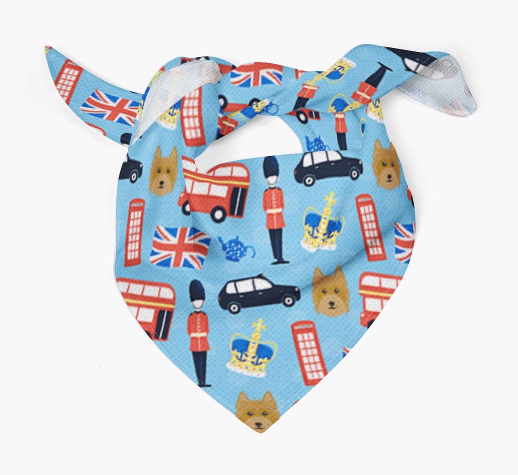 London Print: Personalized {breedFullName} Bandana