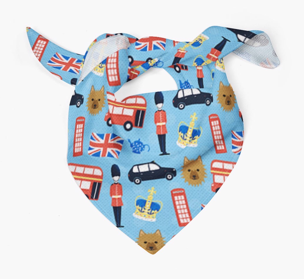 London Print: Personalized {breedFullName} Bandana