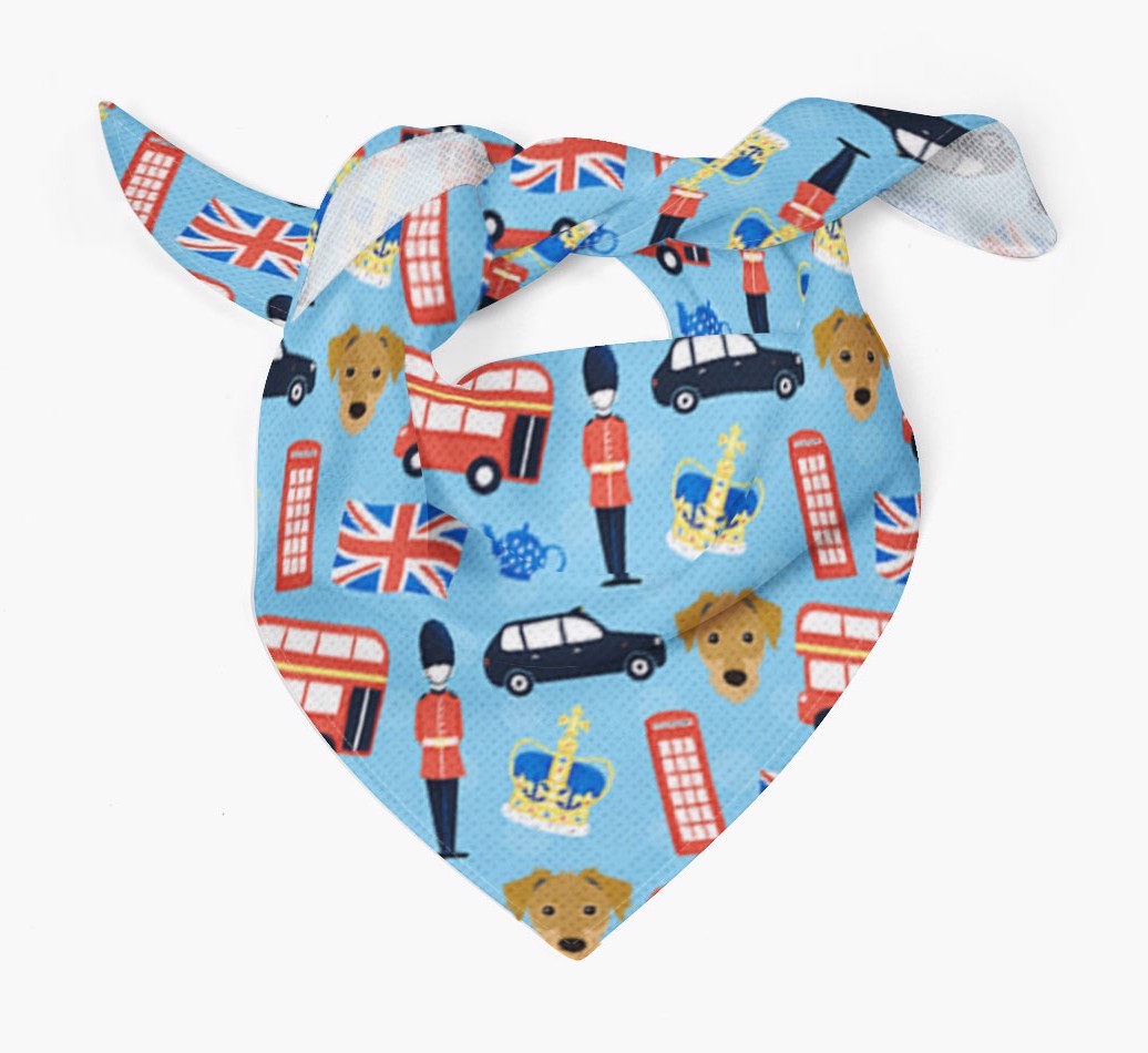 London Print: Personalized {breedFullName} Bandana
