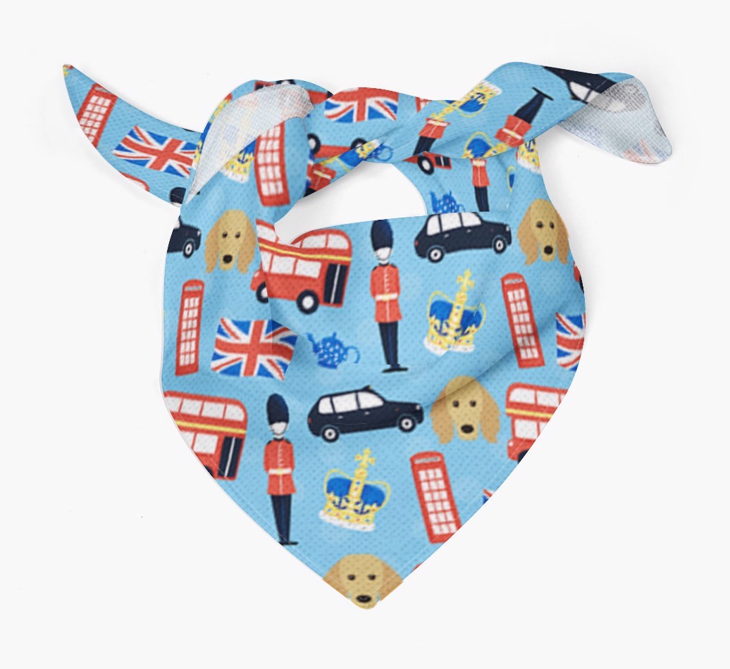 London Print: Personalized {breedFullName} Bandana