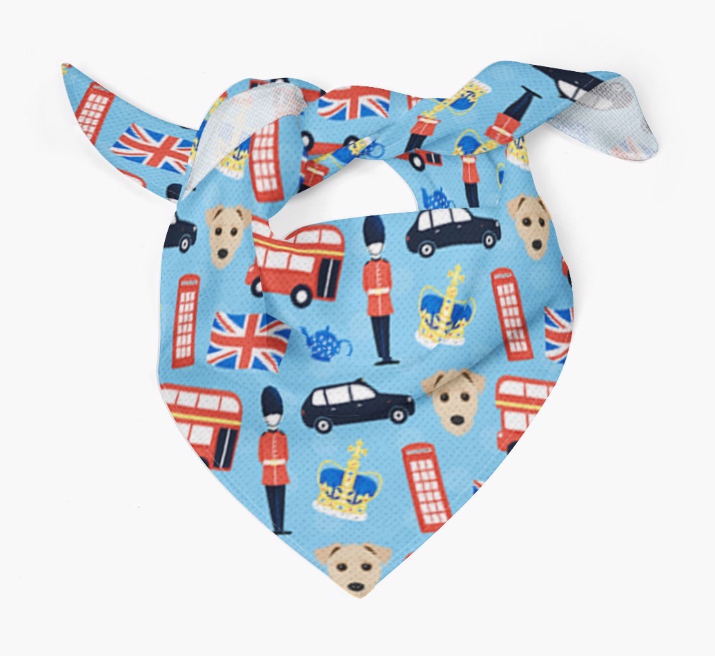 London Print: Personalized {breedFullName} Bandana