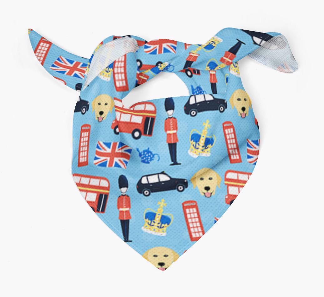 London Print: Personalized {breedFullName} Bandana