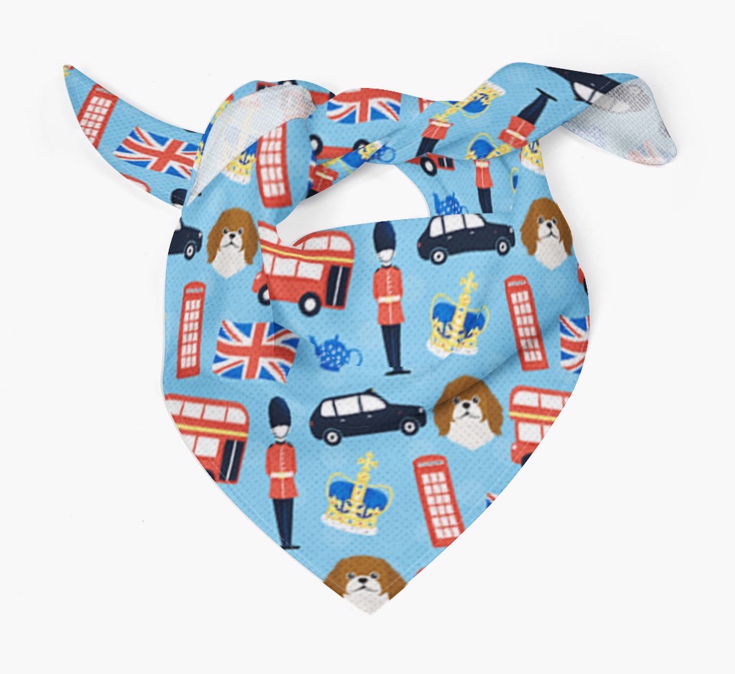 London Print: Personalized {breedFullName} Bandana
