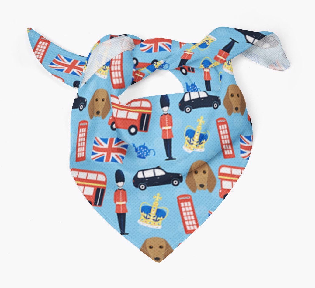 London Print: Personalized {breedFullName} Bandana