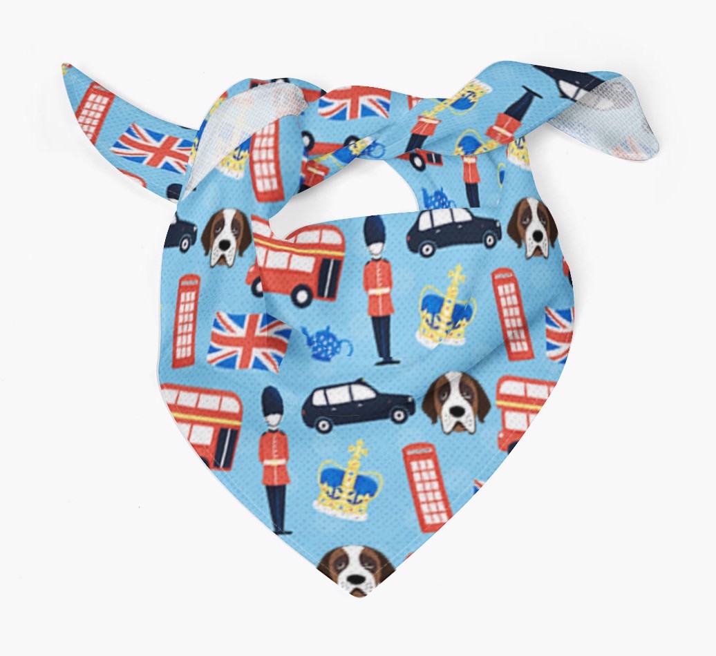 London Print: Personalized {breedFullName} Bandana