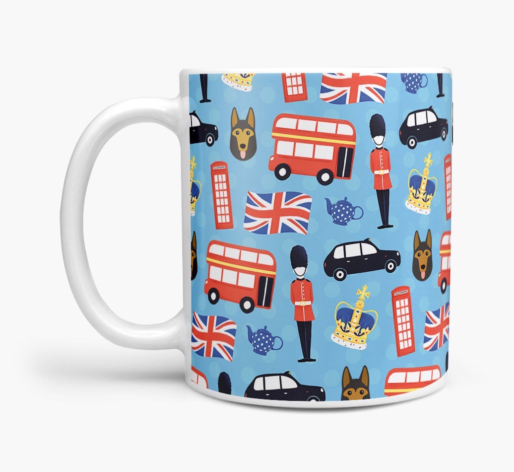 London Print: Personalised {breedFullName} Mug
